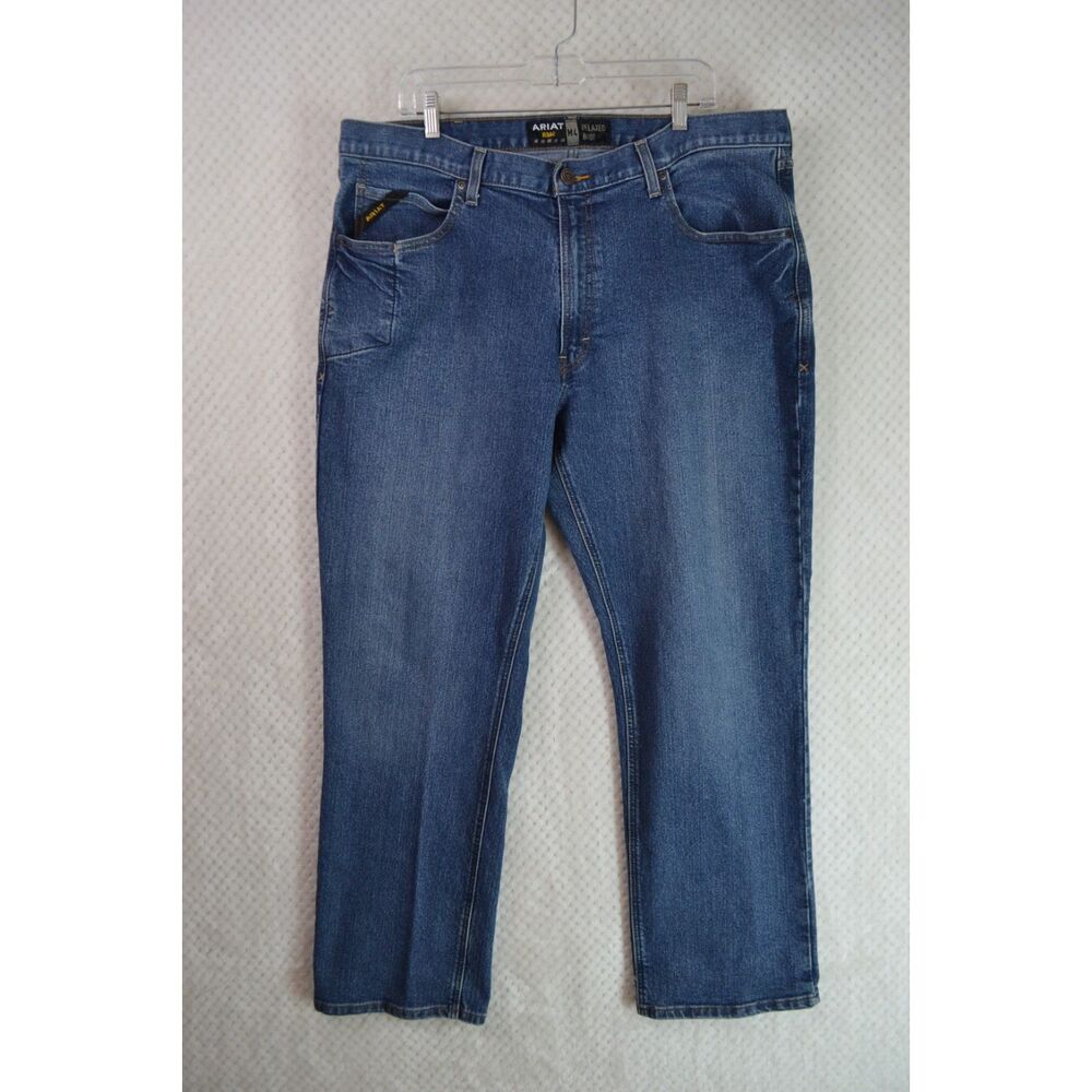 Ariat Men's M4 40x32 Relaxed Fit DuraStretch Boot Cut Jeans